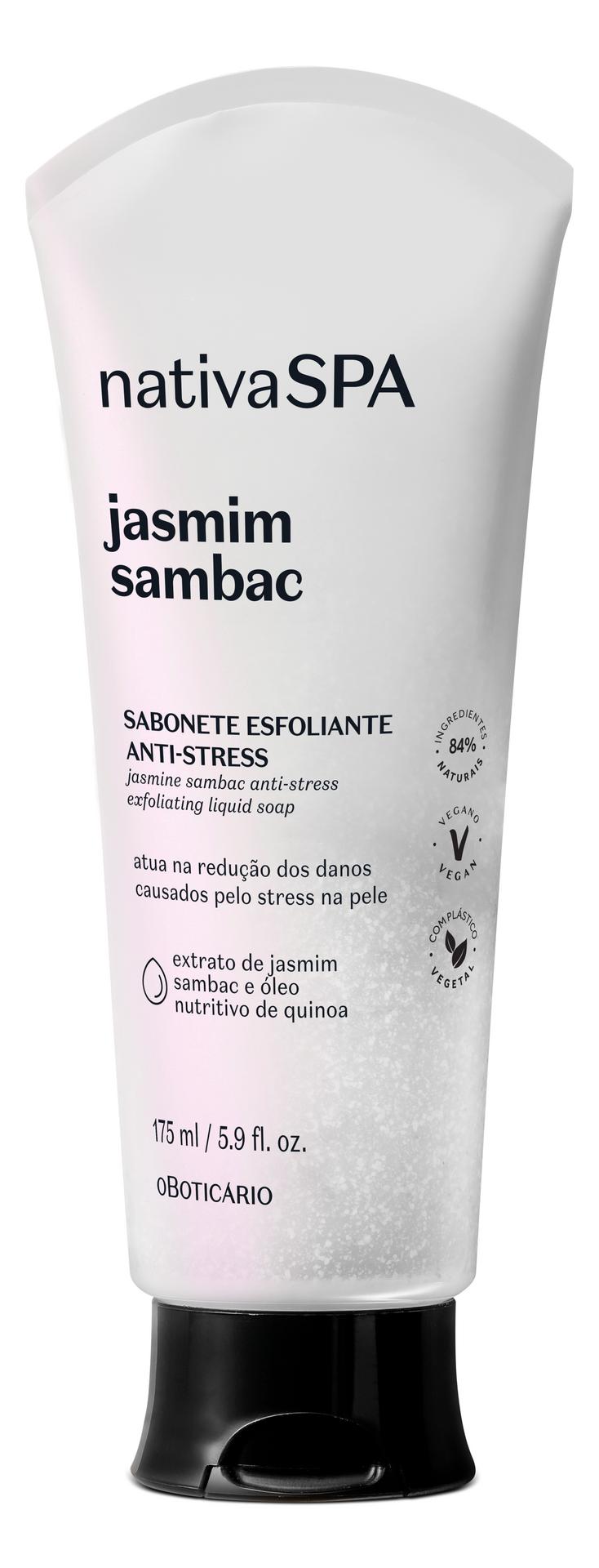 Nativa Spa Jabón Líquido Exfoliante Jasmine 175ml 2498